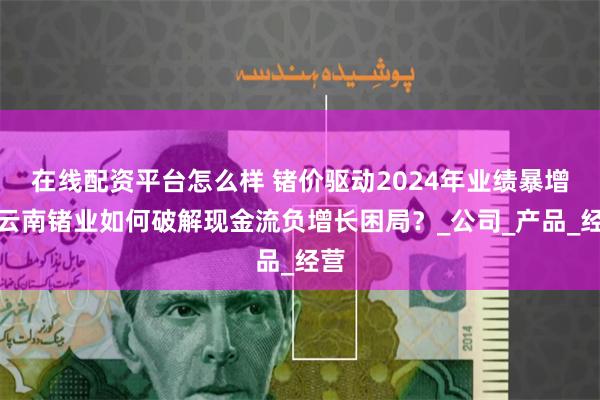 在线配资平台怎么样 锗价驱动2024年业绩暴增，云南锗业如何破解现金流负增长困局？_公司_产品_经营