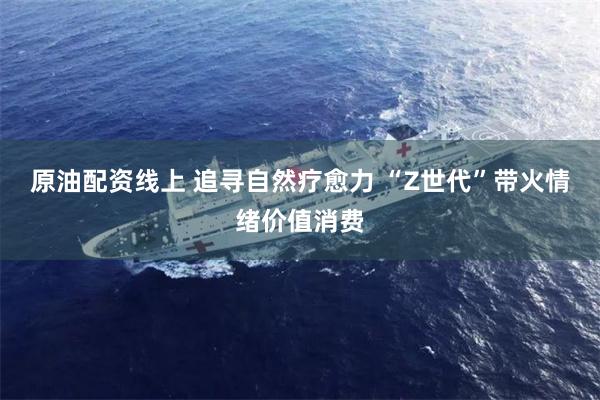 原油配资线上 追寻自然疗愈力 “Z世代”带火情绪价值消费
